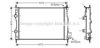 NISSA 21410JD50C Radiator, engine cooling